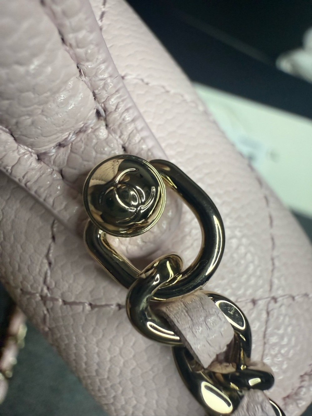 CHANEL new Trendy top handle wallet on chain bag - Picture 7 of 13